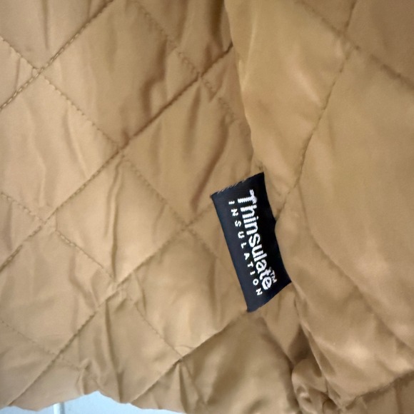 Vtg LL Bean Field Coat Barn Jacket Corduroy Collar M Fisherman Chore Coat OWY28 - Picture 6 of 13